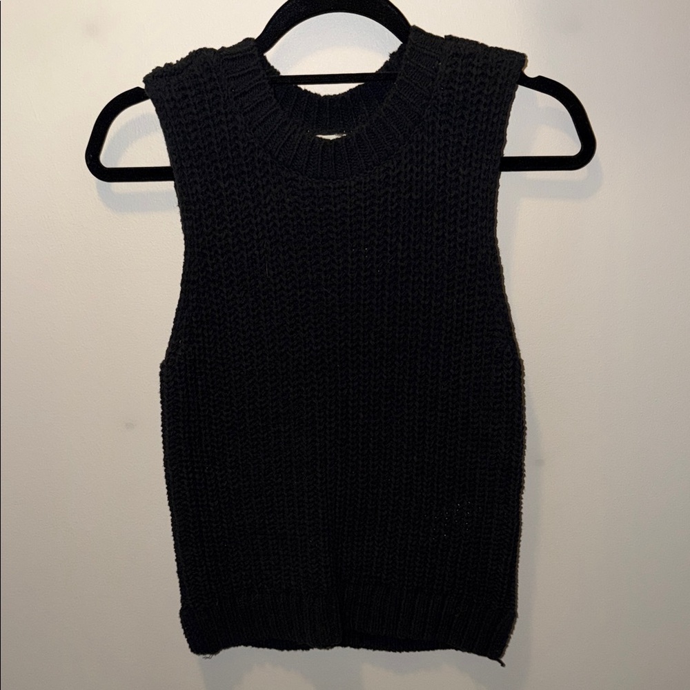 Abercrombie & Fitch Chunky Knit Sweater Tank